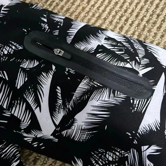 Fabletics Diana Bomber Athletic Jacket Malibu Print Hot Coral - Picture 10 of 13